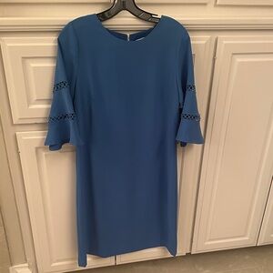 Jade Women's Blue Long Sleeve Dress